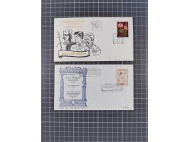 1849/2022 (ca.), large accumulation of hundreds of covers and cards, ecclectic in the making and with strength before the 194