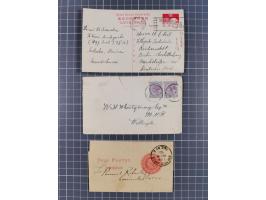 1849/2022 (ca.), large accumulation of hundreds of covers and cards, ecclectic in the making and with strength before the 194