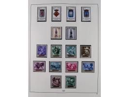 1850/1980, in the beginning mostly used and unused, from 1961-80 apparently complete mint never hinged collection, starting f