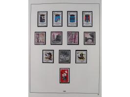 1850/1980, in the beginning mostly used and unused, from 1961-80 apparently complete mint never hinged collection, starting f