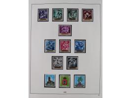 1850/1980, in the beginning mostly used and unused, from 1961-80 apparently complete mint never hinged collection, starting f