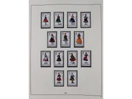 1850/1980, in the beginning mostly used and unused, from 1961-80 apparently complete mint never hinged collection, starting f