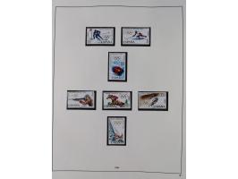 1850/1980, in the beginning mostly used and unused, from 1961-80 apparently complete mint never hinged collection, starting f