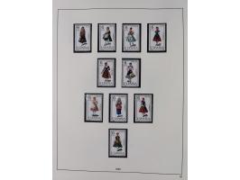 1850/1980, in the beginning mostly used and unused, from 1961-80 apparently complete mint never hinged collection, starting f