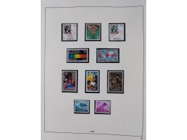 1850/1980, in the beginning mostly used and unused, from 1961-80 apparently complete mint never hinged collection, starting f