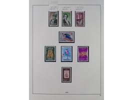 1850/1980, in the beginning mostly used and unused, from 1961-80 apparently complete mint never hinged collection, starting f