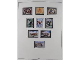 1850/1980, in the beginning mostly used and unused, from 1961-80 apparently complete mint never hinged collection, starting f