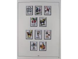 1850/1980, in the beginning mostly used and unused, from 1961-80 apparently complete mint never hinged collection, starting f