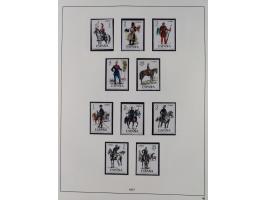 1850/1980, in the beginning mostly used and unused, from 1961-80 apparently complete mint never hinged collection, starting f