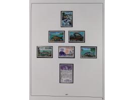 1850/1980, in the beginning mostly used and unused, from 1961-80 apparently complete mint never hinged collection, starting f