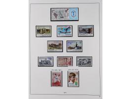 1850/1980, in the beginning mostly used and unused, from 1961-80 apparently complete mint never hinged collection, starting f