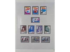 1850/1980, in the beginning mostly used and unused, from 1961-80 apparently complete mint never hinged collection, starting f