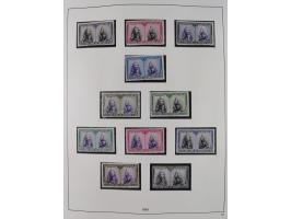 1850/1980, in the beginning mostly used and unused, from 1961-80 apparently complete mint never hinged collection, starting f