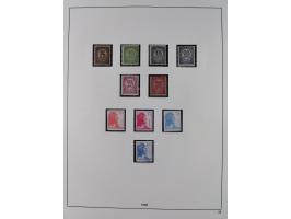 1850/1980, in the beginning mostly used and unused, from 1961-80 apparently complete mint never hinged collection, starting f