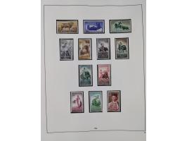 1850/1980, in the beginning mostly used and unused, from 1961-80 apparently complete mint never hinged collection, starting f