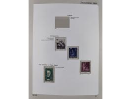 1912/1988, anfangs meist gestempelte/ungebrauchte, ab 1965-88 in den Hauptnummern augenscheinlich komplette postfrische Samml