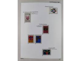 1912/1988, anfangs meist gestempelte/ungebrauchte, ab 1965-88 in den Hauptnummern augenscheinlich komplette postfrische Samml