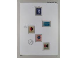 1912/1988, anfangs meist gestempelte/ungebrauchte, ab 1965-88 in den Hauptnummern augenscheinlich komplette postfrische Samml