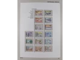 1912/1988, anfangs meist gestempelte/ungebrauchte, ab 1965-88 in den Hauptnummern augenscheinlich komplette postfrische Samml