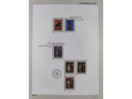 1912/1988, anfangs meist gestempelte/ungebrauchte, ab 1965-88 in den Hauptnummern augenscheinlich komplette postfrische Samml