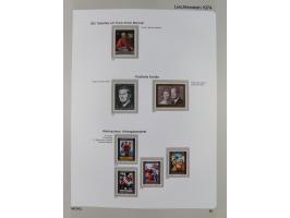 1912/1988, anfangs meist gestempelte/ungebrauchte, ab 1965-88 in den Hauptnummern augenscheinlich komplette postfrische Samml