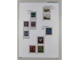 1912/1988, anfangs meist gestempelte/ungebrauchte, ab 1965-88 in den Hauptnummern augenscheinlich komplette postfrische Samml