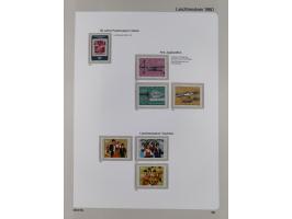 1912/1988, anfangs meist gestempelte/ungebrauchte, ab 1965-88 in den Hauptnummern augenscheinlich komplette postfrische Samml