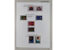 1912/1988, anfangs meist gestempelte/ungebrauchte, ab 1965-88 in den Hauptnummern augenscheinlich komplette postfrische Samml