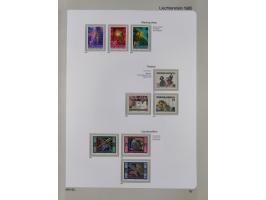 1912/1988, anfangs meist gestempelte/ungebrauchte, ab 1965-88 in den Hauptnummern augenscheinlich komplette postfrische Samml