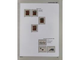 1912/1988, anfangs meist gestempelte/ungebrauchte, ab 1965-88 in den Hauptnummern augenscheinlich komplette postfrische Samml