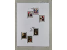 1912/1988, anfangs meist gestempelte/ungebrauchte, ab 1965-88 in den Hauptnummern augenscheinlich komplette postfrische Samml