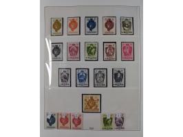 1912/1988, anfangs meist gestempelte/ungebrauchte, ab 1965-88 in den Hauptnummern augenscheinlich komplette postfrische Samml