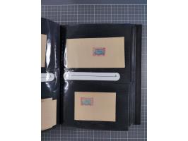 1888/1915, Ganzsachensammlung im Album in beiden Erhaltungen, meist verschiedene mit Antwortkarten, Streifbändern, Umschlägen