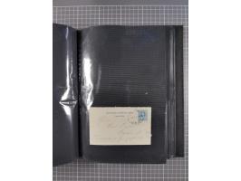 1888/1915, Ganzsachensammlung im Album in beiden Erhaltungen, meist verschiedene mit Antwortkarten, Streifbändern, Umschlägen