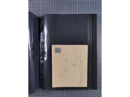 1888/1915, Ganzsachensammlung im Album in beiden Erhaltungen, meist verschiedene mit Antwortkarten, Streifbändern, Umschlägen