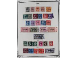 1924/57, Collection on Scott album leaves mint and used starting overprinted issues 1924, largely complete with good part pos