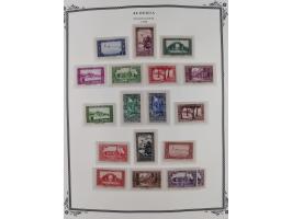 1924/57, Collection on Scott album leaves mint and used starting overprinted issues 1924, largely complete with good part pos