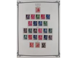 1924/57, Collection on Scott album leaves mint and used starting overprinted issues 1924, largely complete with good part pos