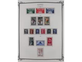 1924/57, Collection on Scott album leaves mint and used starting overprinted issues 1924, largely complete with good part pos