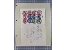 1890/1909 (ca.), DSWA und DOA, Partie mit 39 Briefen und Karten, interessanten Frankaturen und Verwendungen, dabei u.a DOA Mi