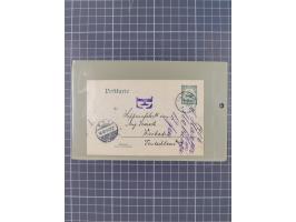 1890/1909 (ca.), DSWA und DOA, Partie mit 39 Briefen und Karten, interessanten Frankaturen und Verwendungen, dabei u.a DOA Mi