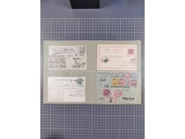 1886/1914 (ca.), Partie mit über 55 Briefen und Karten, Schwerpunt Deutsche Post in der Türkei, Togo und Marocco, interessant