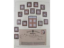 1872/1923, ungebrauchte, postfrische und gestempelte sehr reichhaltige Sammlung, vieles doppelt oder vielfach vorhanden, dabe
