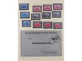 1872/1923, ungebrauchte, postfrische und gestempelte sehr reichhaltige Sammlung, vieles doppelt oder vielfach vorhanden, dabe