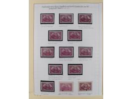 1872/1923, ungebrauchte, postfrische und gestempelte sehr reichhaltige Sammlung, vieles doppelt oder vielfach vorhanden, dabe
