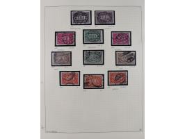 1872/1923, ungebrauchte, postfrische und gestempelte sehr reichhaltige Sammlung, vieles doppelt oder vielfach vorhanden, dabe