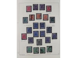 1872/1923, ungebrauchte, postfrische und gestempelte sehr reichhaltige Sammlung, vieles doppelt oder vielfach vorhanden, dabe