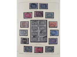1872/1923, ungebrauchte, postfrische und gestempelte sehr reichhaltige Sammlung, vieles doppelt oder vielfach vorhanden, dabe