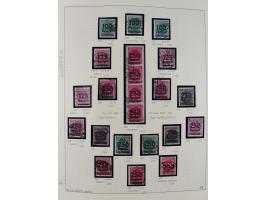 1872/1923, ungebrauchte, postfrische und gestempelte sehr reichhaltige Sammlung, vieles doppelt oder vielfach vorhanden, dabe