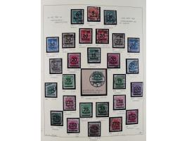 1872/1923, ungebrauchte, postfrische und gestempelte sehr reichhaltige Sammlung, vieles doppelt oder vielfach vorhanden, dabe